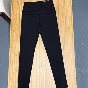 Victoria's Secret Black Knockout Tight High Rise Leggings